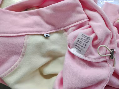 Blush Hour Quarter Zip Set